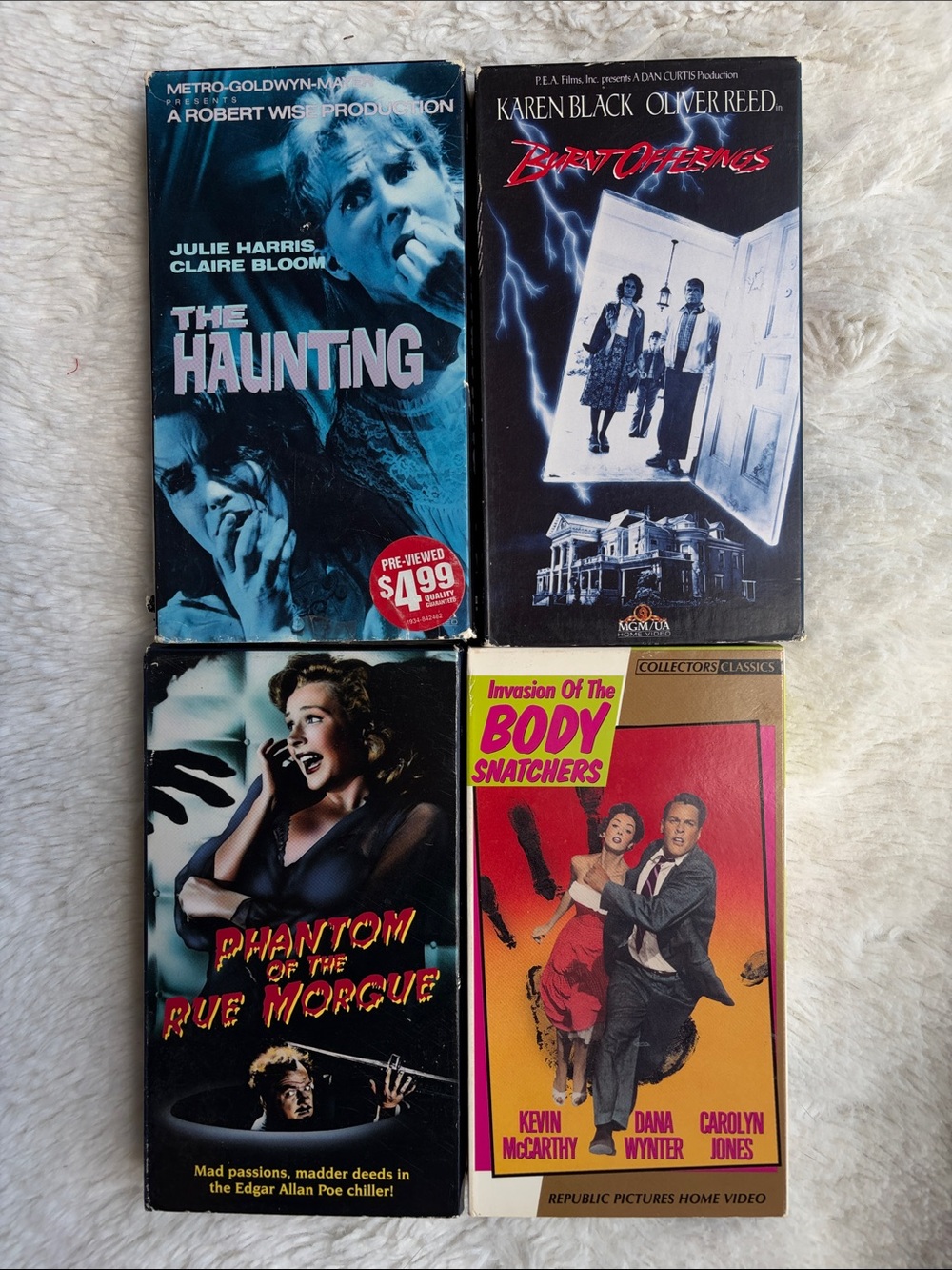 Vintage VHS Horror Lot Rare Items Bundles and Lots of items to see